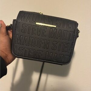 Steve Madden Black Crossbody Bag